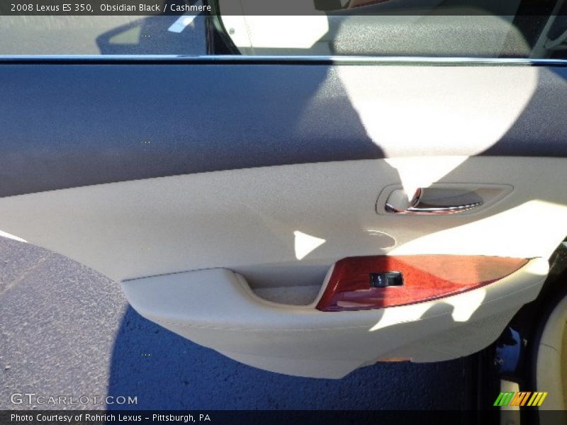 Obsidian Black / Cashmere 2008 Lexus ES 350