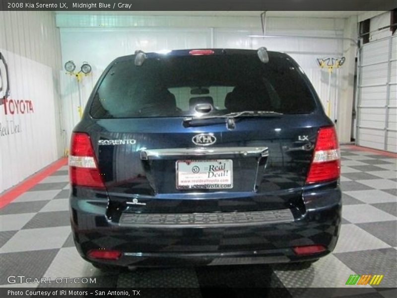 Midnight Blue / Gray 2008 Kia Sorento LX