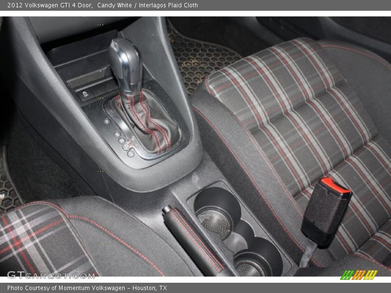 Candy White / Interlagos Plaid Cloth 2012 Volkswagen GTI 4 Door