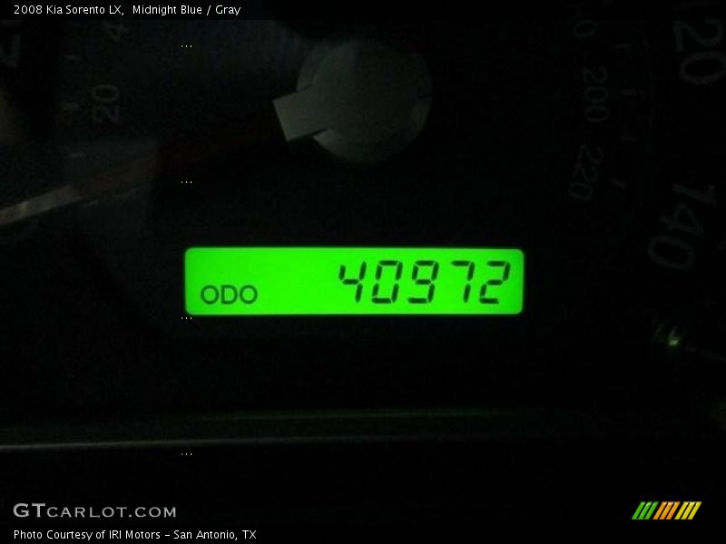 Midnight Blue / Gray 2008 Kia Sorento LX