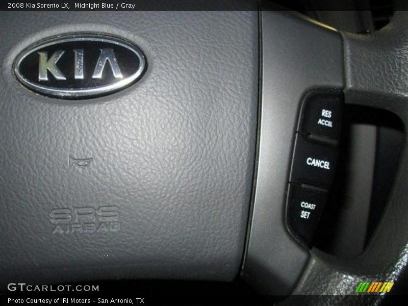 Midnight Blue / Gray 2008 Kia Sorento LX