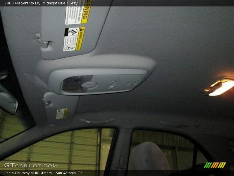 Midnight Blue / Gray 2008 Kia Sorento LX