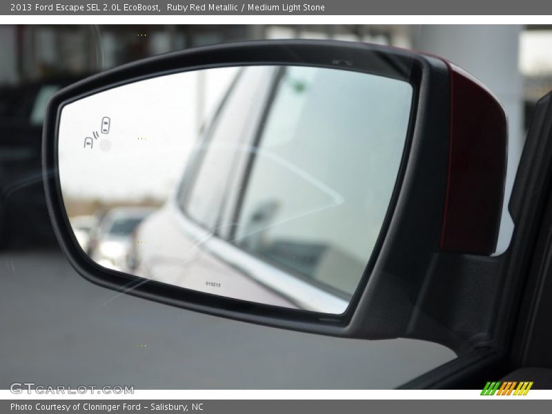Ruby Red Metallic / Medium Light Stone 2013 Ford Escape SEL 2.0L EcoBoost