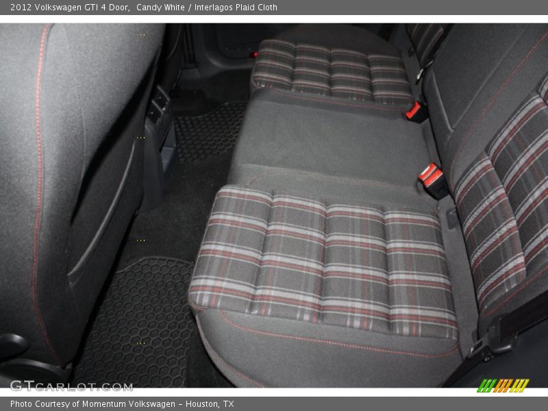 Candy White / Interlagos Plaid Cloth 2012 Volkswagen GTI 4 Door