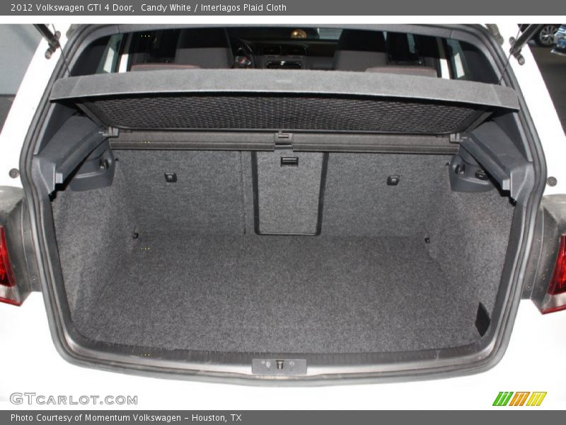 Candy White / Interlagos Plaid Cloth 2012 Volkswagen GTI 4 Door