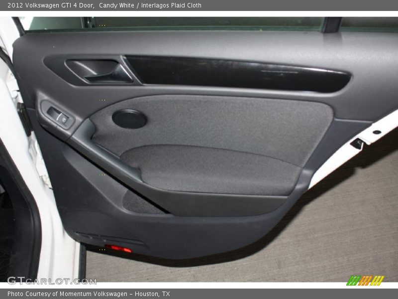 Candy White / Interlagos Plaid Cloth 2012 Volkswagen GTI 4 Door