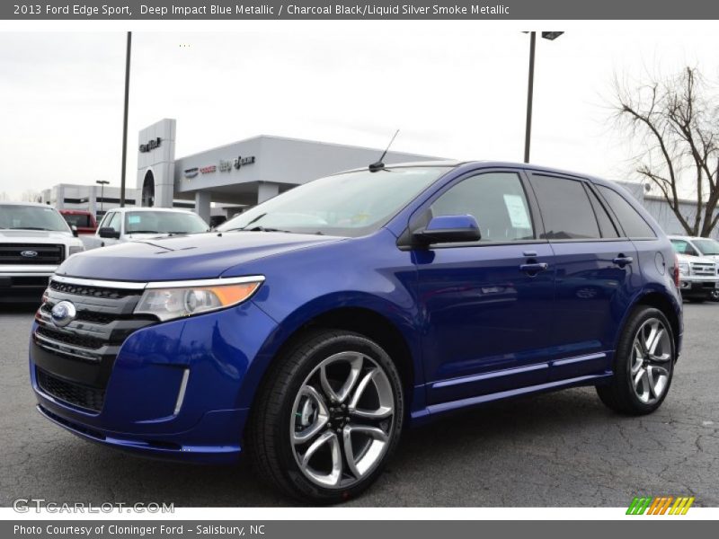 Front 3/4 View of 2013 Edge Sport