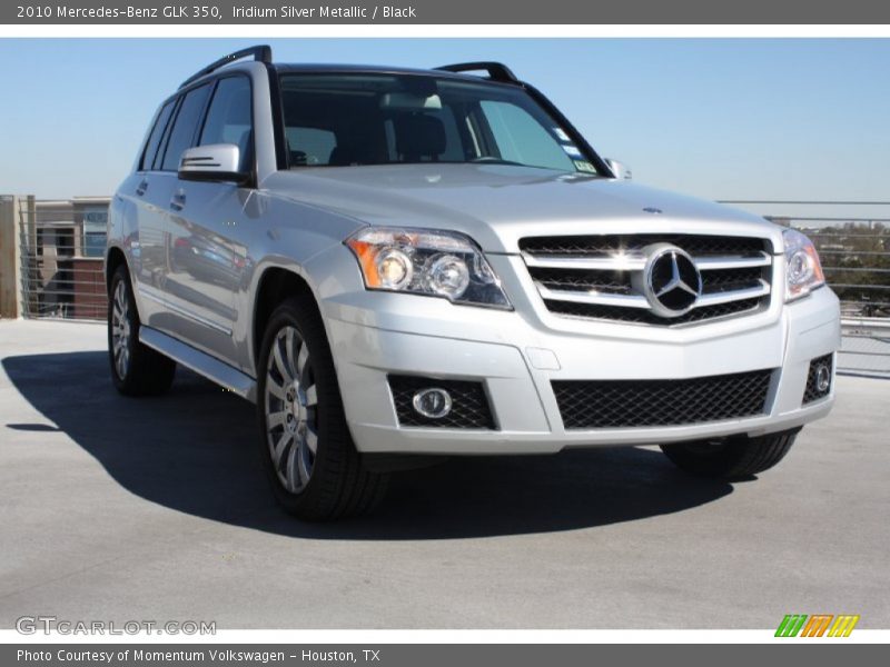 Iridium Silver Metallic / Black 2010 Mercedes-Benz GLK 350