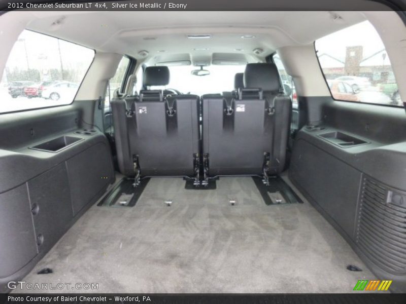 Silver Ice Metallic / Ebony 2012 Chevrolet Suburban LT 4x4