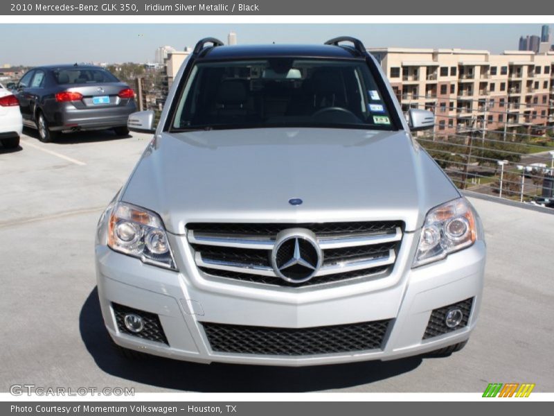 Iridium Silver Metallic / Black 2010 Mercedes-Benz GLK 350