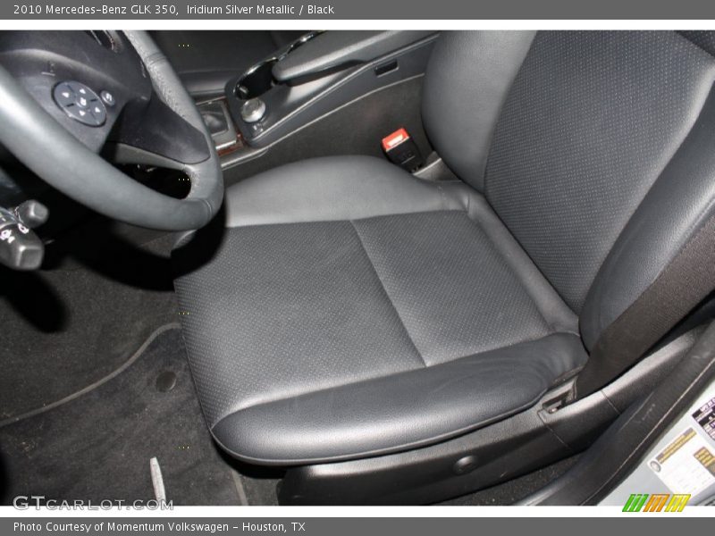 Iridium Silver Metallic / Black 2010 Mercedes-Benz GLK 350