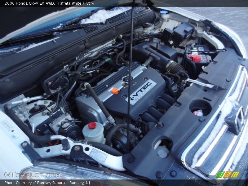  2006 CR-V EX 4WD Engine - 2.4 Liter DOHC 16-Valve i-VTEC 4 Cylinder
