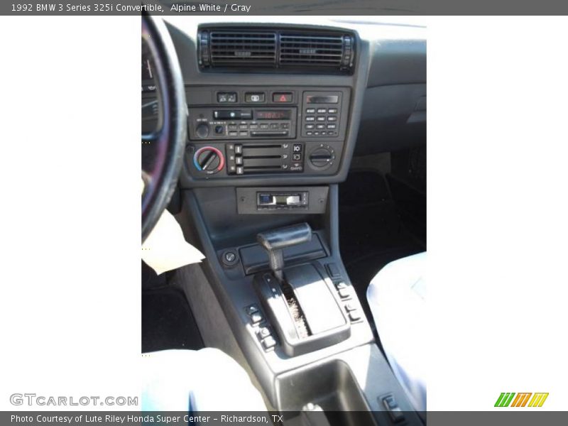 Alpine White / Gray 1992 BMW 3 Series 325i Convertible