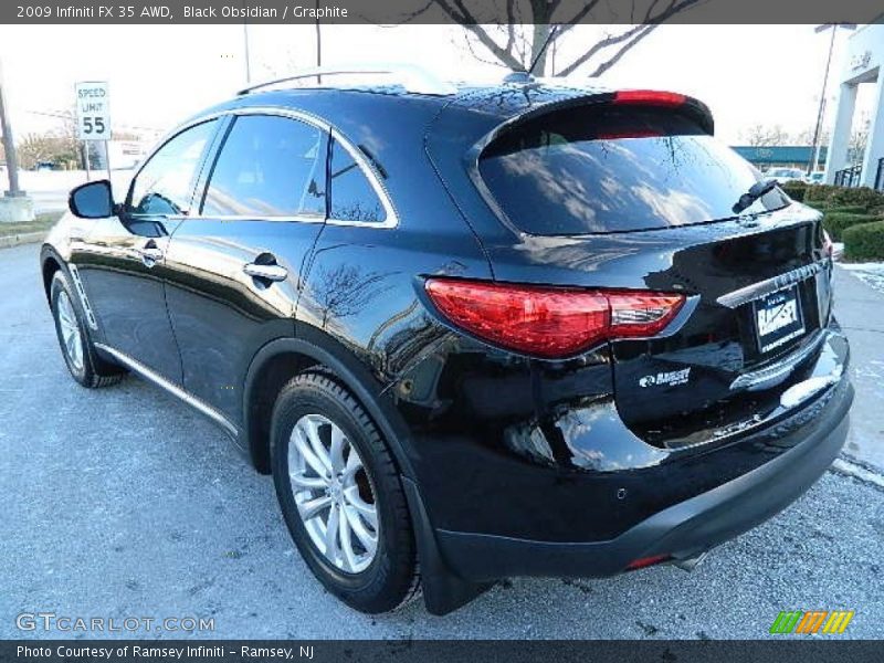 Black Obsidian / Graphite 2009 Infiniti FX 35 AWD