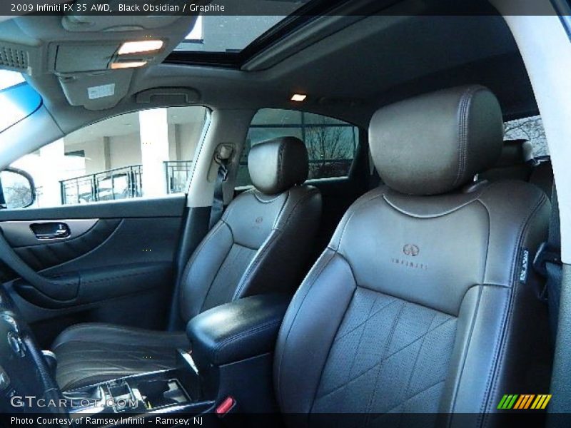 Black Obsidian / Graphite 2009 Infiniti FX 35 AWD