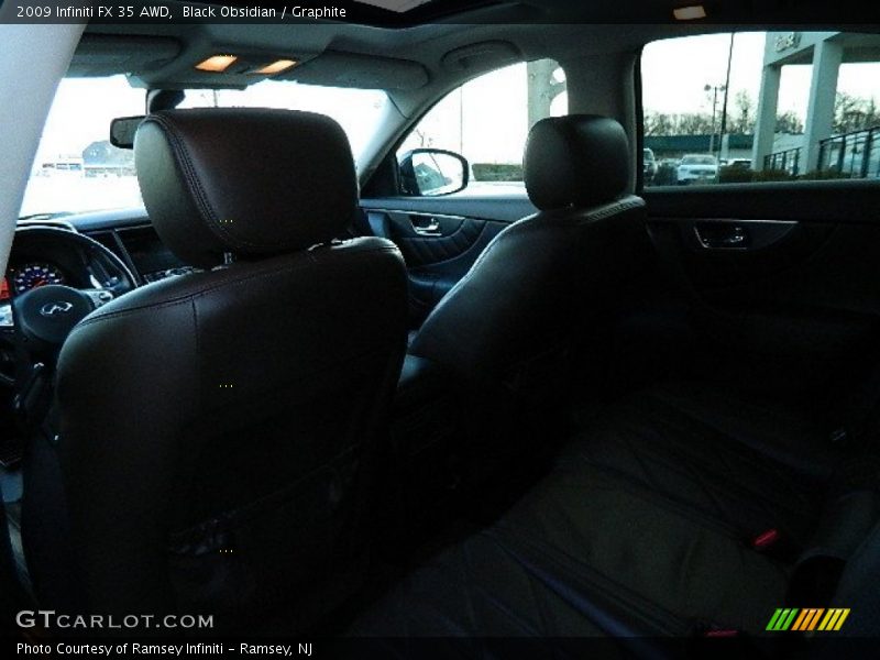 Black Obsidian / Graphite 2009 Infiniti FX 35 AWD