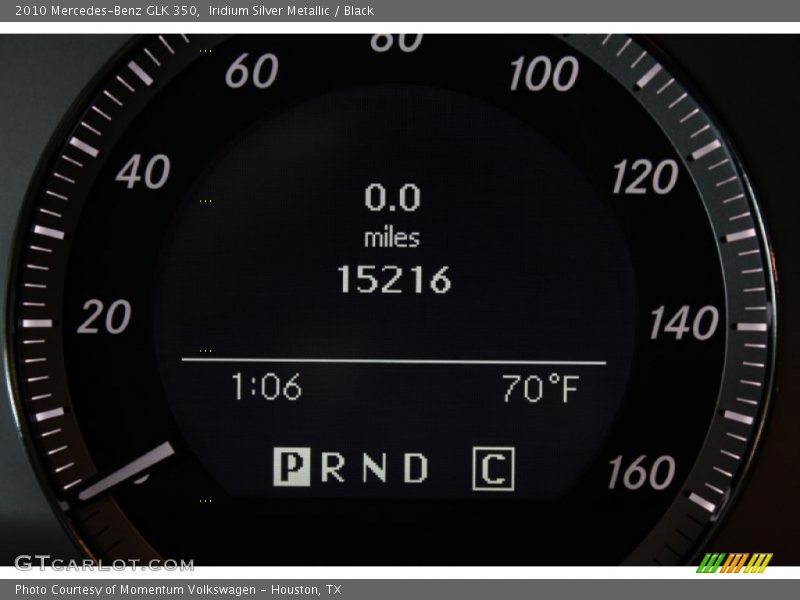 Iridium Silver Metallic / Black 2010 Mercedes-Benz GLK 350