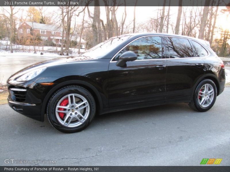 Black / Black 2011 Porsche Cayenne Turbo