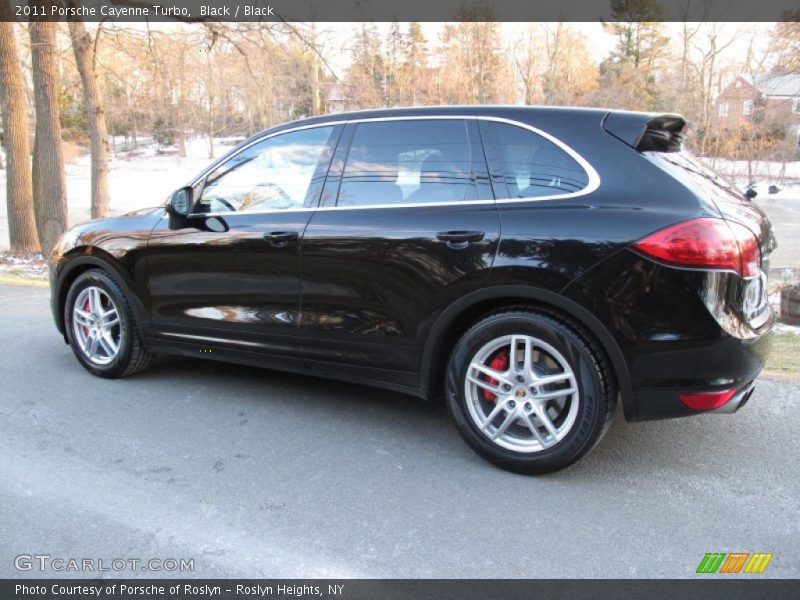 Black / Black 2011 Porsche Cayenne Turbo