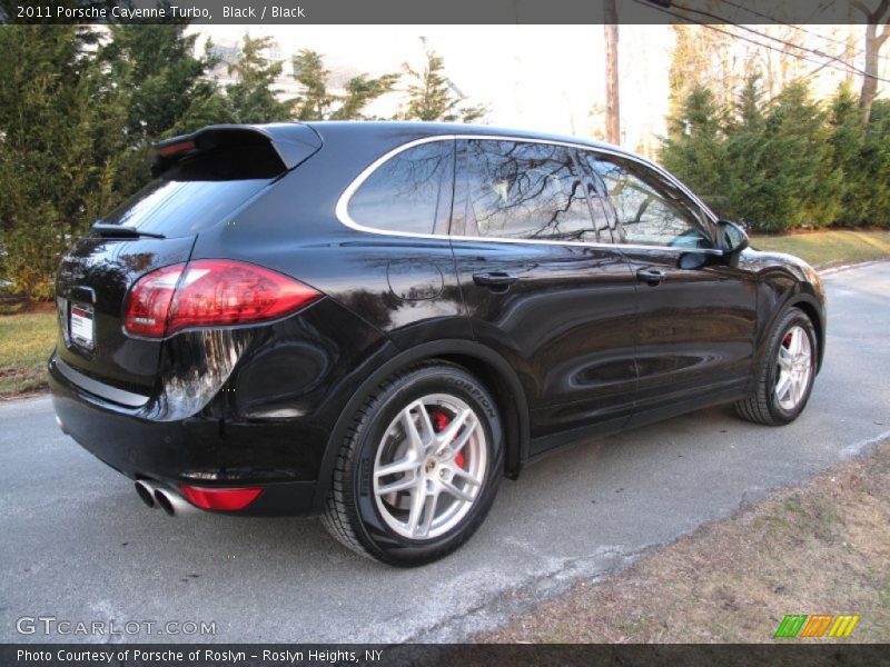 Black / Black 2011 Porsche Cayenne Turbo