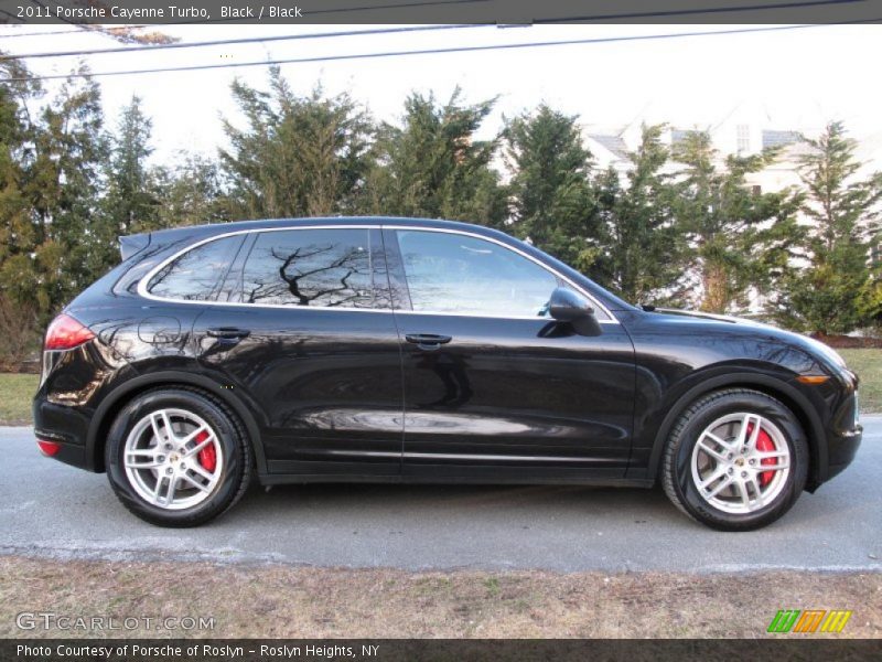 Black / Black 2011 Porsche Cayenne Turbo