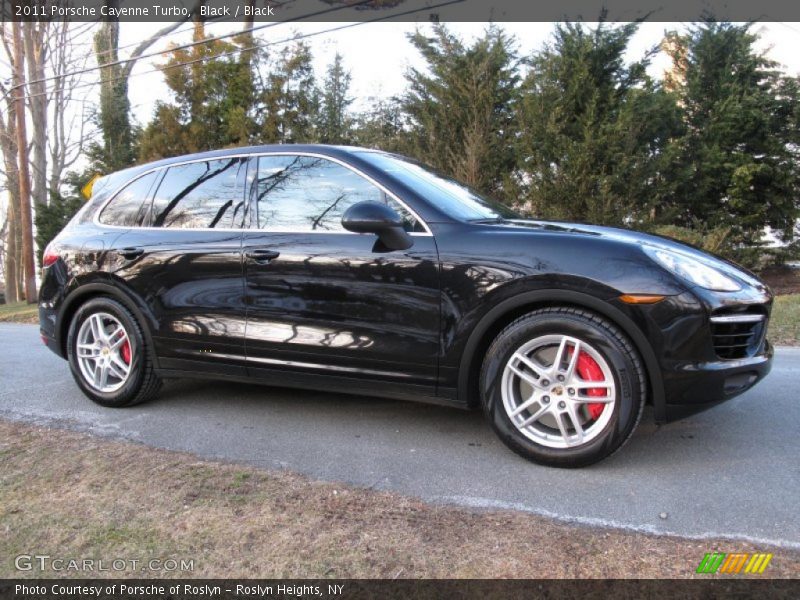 Black / Black 2011 Porsche Cayenne Turbo