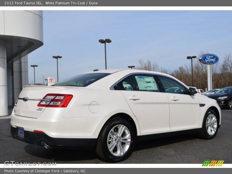  2013 Taurus SEL White Platinum Tri-Coat