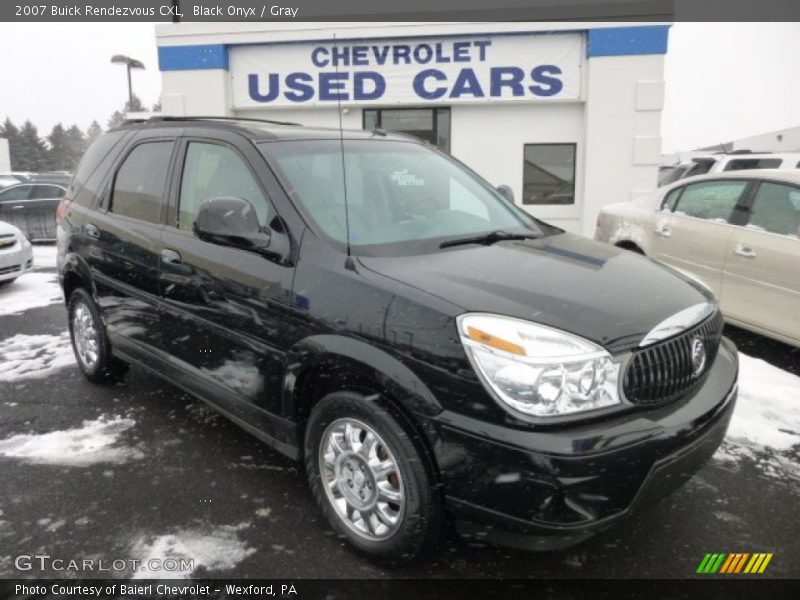 Black Onyx / Gray 2007 Buick Rendezvous CXL