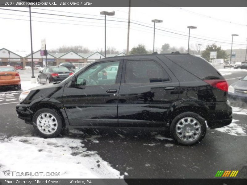 Black Onyx / Gray 2007 Buick Rendezvous CXL