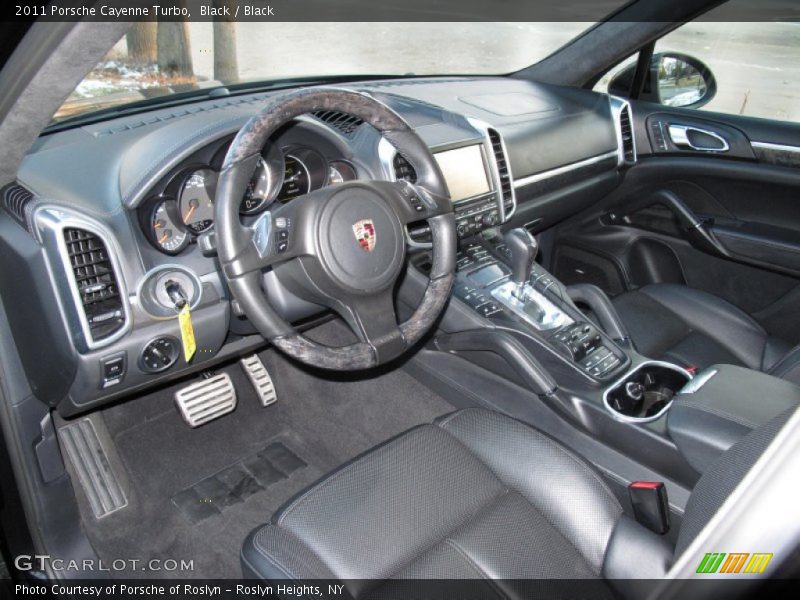 Black / Black 2011 Porsche Cayenne Turbo