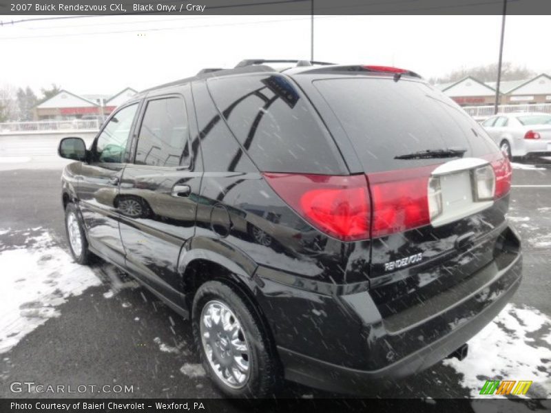 Black Onyx / Gray 2007 Buick Rendezvous CXL