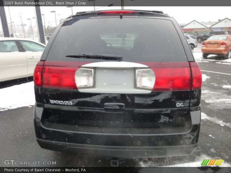Black Onyx / Gray 2007 Buick Rendezvous CXL