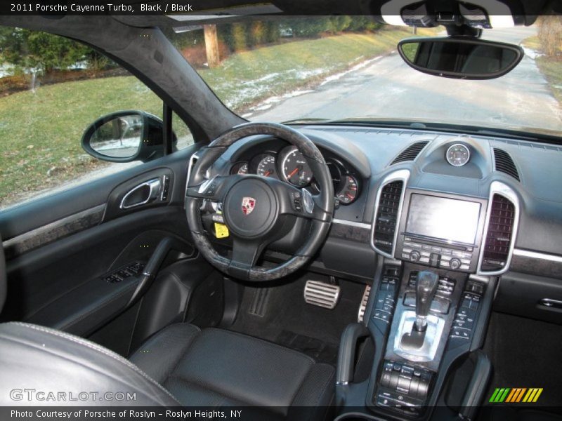 Black / Black 2011 Porsche Cayenne Turbo