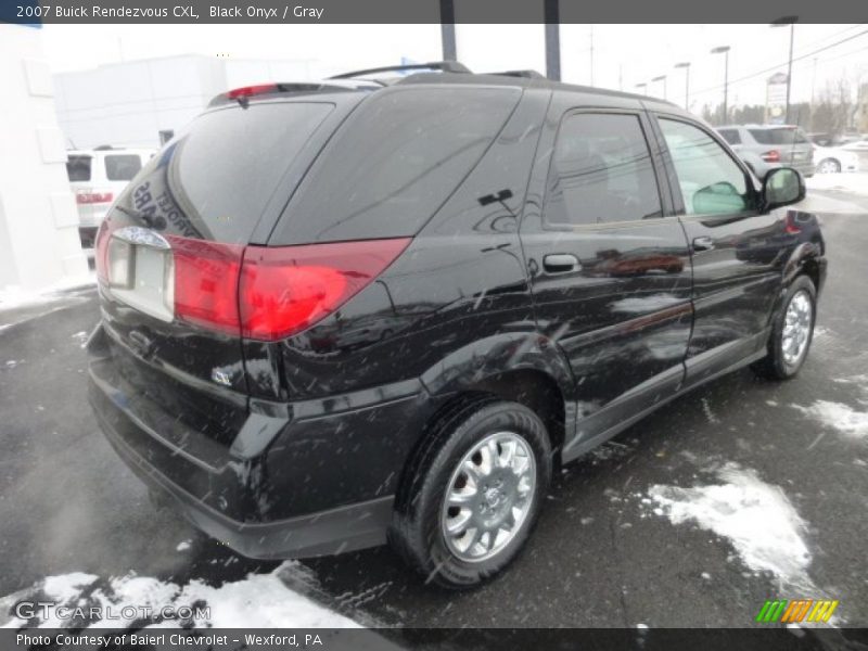 Black Onyx / Gray 2007 Buick Rendezvous CXL