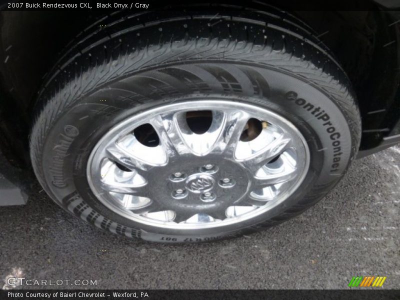 Black Onyx / Gray 2007 Buick Rendezvous CXL
