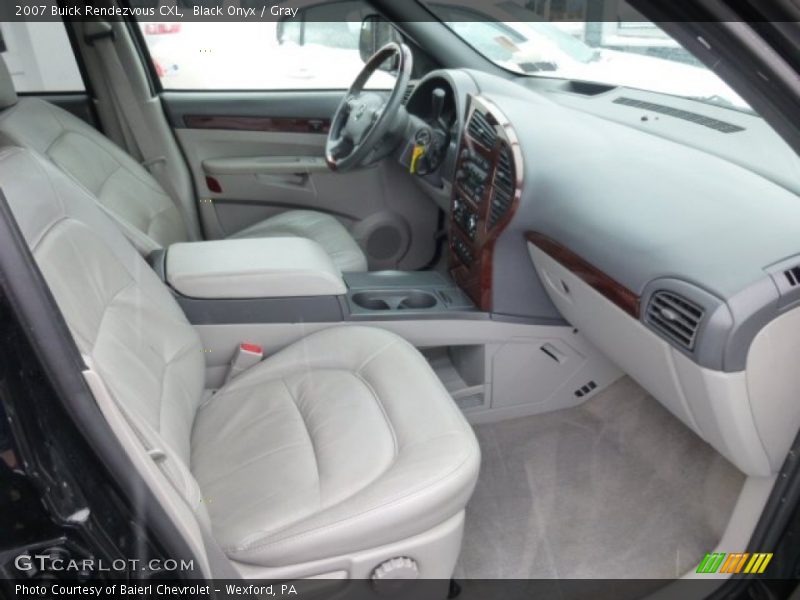 Black Onyx / Gray 2007 Buick Rendezvous CXL