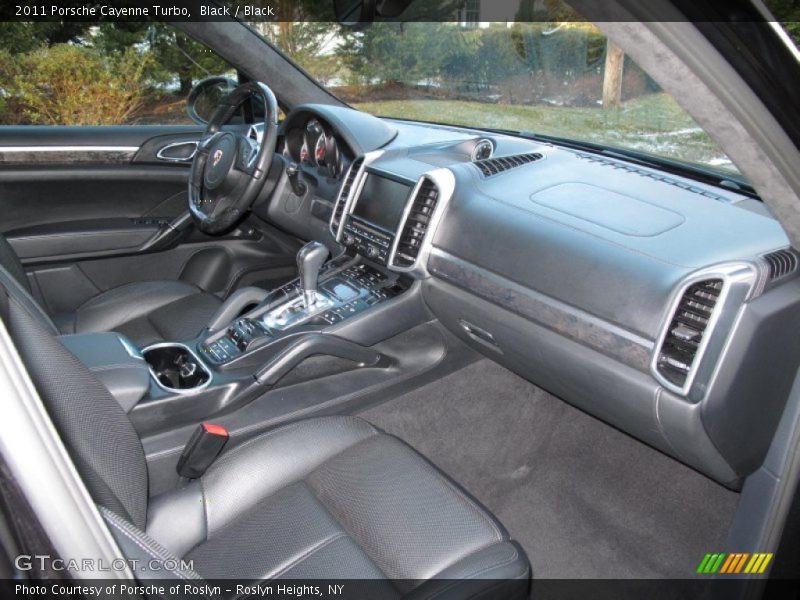 Black / Black 2011 Porsche Cayenne Turbo