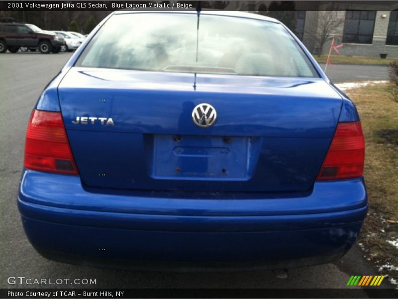 Blue Lagoon Metallic / Beige 2001 Volkswagen Jetta GLS Sedan