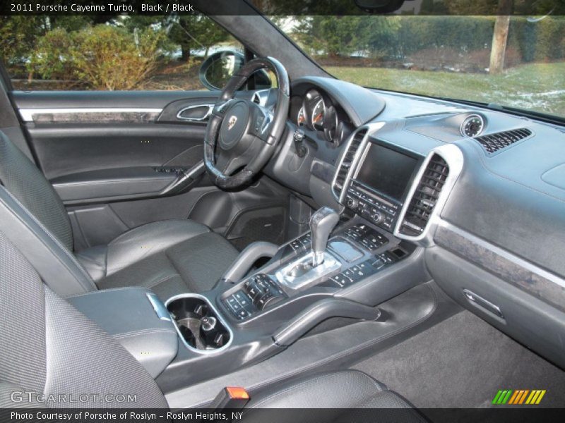 Black / Black 2011 Porsche Cayenne Turbo