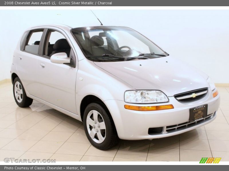 Cosmic Silver Metallic / Charcoal 2008 Chevrolet Aveo Aveo5 LS
