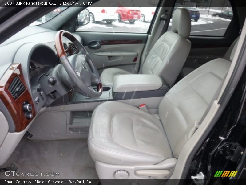 Black Onyx / Gray 2007 Buick Rendezvous CXL