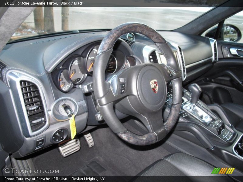Black / Black 2011 Porsche Cayenne Turbo