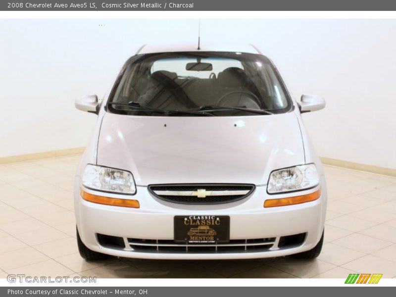 Cosmic Silver Metallic / Charcoal 2008 Chevrolet Aveo Aveo5 LS