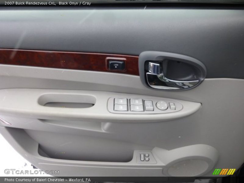 Black Onyx / Gray 2007 Buick Rendezvous CXL