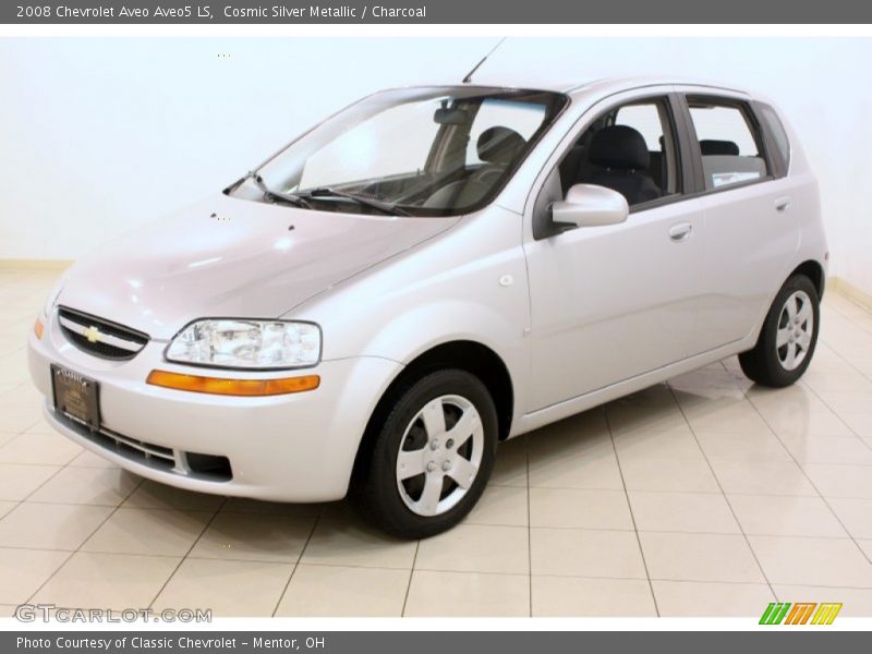 Cosmic Silver Metallic / Charcoal 2008 Chevrolet Aveo Aveo5 LS