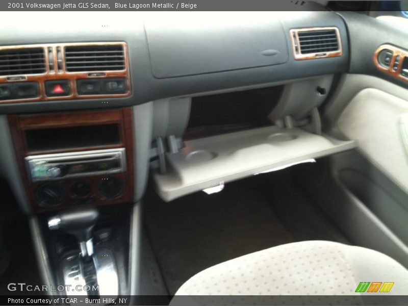 Blue Lagoon Metallic / Beige 2001 Volkswagen Jetta GLS Sedan