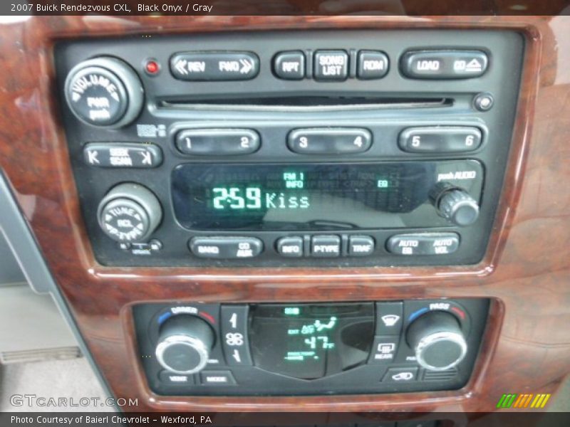 Black Onyx / Gray 2007 Buick Rendezvous CXL