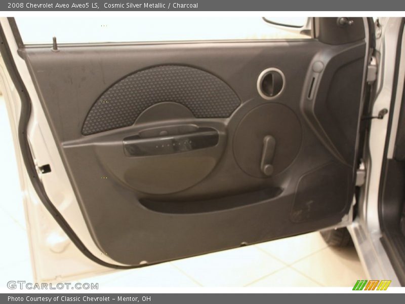 Cosmic Silver Metallic / Charcoal 2008 Chevrolet Aveo Aveo5 LS