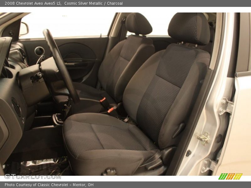 Cosmic Silver Metallic / Charcoal 2008 Chevrolet Aveo Aveo5 LS