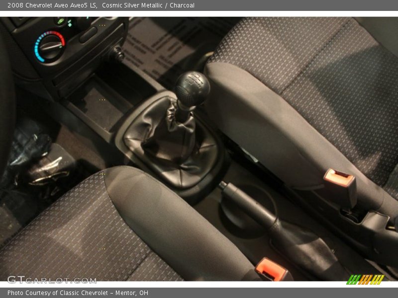 Cosmic Silver Metallic / Charcoal 2008 Chevrolet Aveo Aveo5 LS
